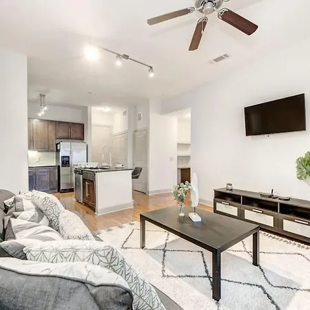 Chic 1Br Near Nrg With Pool Wifi Freeparking Apartment